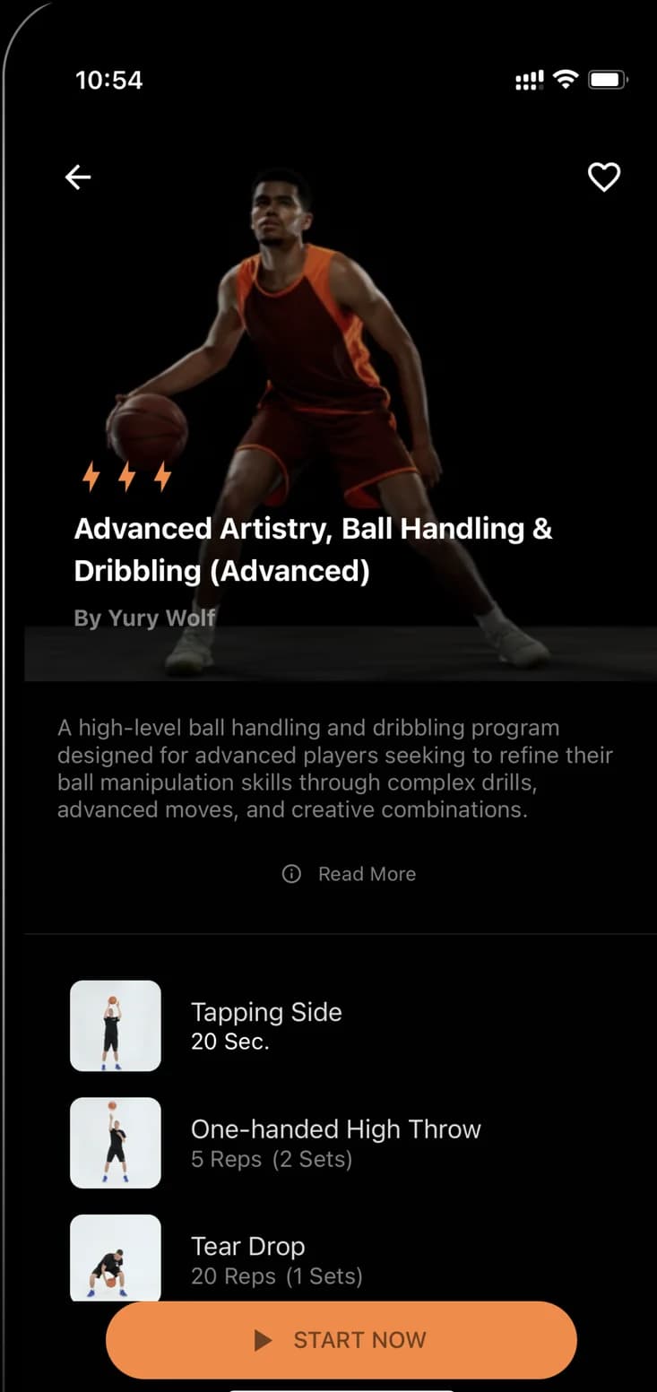 A ball handling workout from a SpotBasket coach